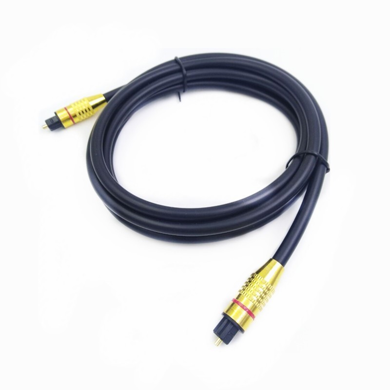 Fiber Audio Decoder Cable Digital SPDIF Square Toslink Optical Fiber Amplifier forTV  DVD PlayerAudio fiber cable