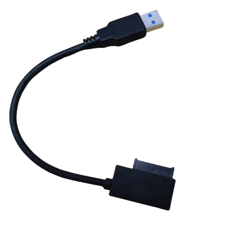 USB 3.0 to SATA Converter Adapter for Laptop/Notebook PC Slimline CD DVD Rom SATA Cable 6P+7P Computer Accessories