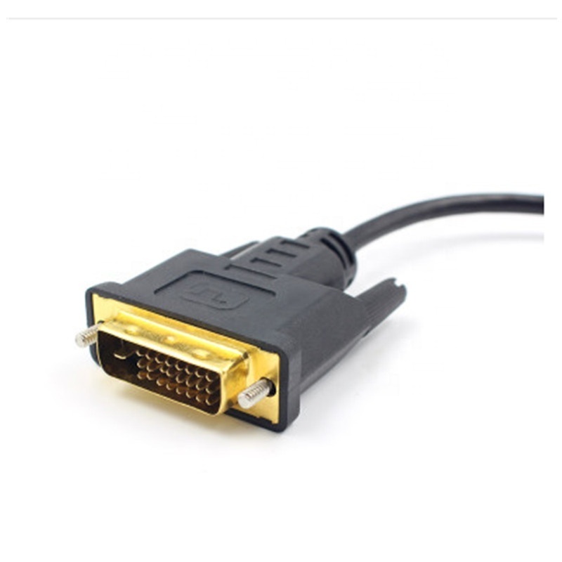 DVI to  VGA converter cable with audio and high-definition video adapter laptop connected to TV monitor projector