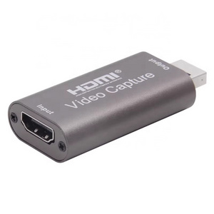 usb 2.0 video capture card adapterfor game live streaming Broadcast recording PS3/4 box capture card 4k monitoring  recording