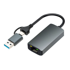 USB 3.0 Gigabit LAN Network Adapter Ethernet Adapter for Laptop External Wired Interface Type C Network Cards in Stock!