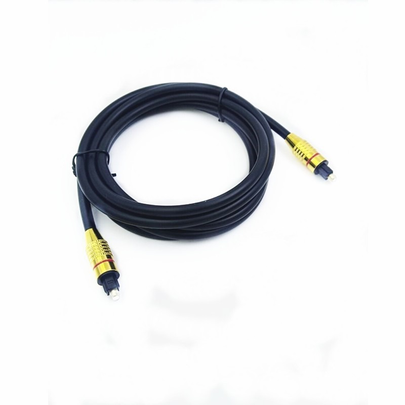 Fiber Audio Decoder Cable Digital SPDIF Square Toslink Optical Fiber Amplifier forTV  DVD PlayerAudio fiber cable