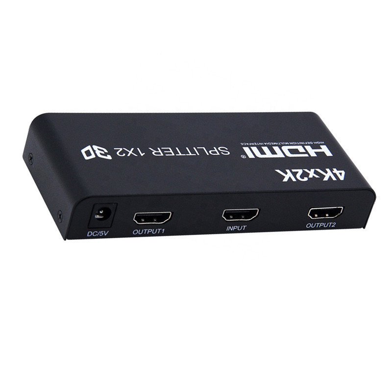 High-Definition HDTV 1-In/2-Out Video Splitter Computer Monitor TV Set-Top Box Display One Minute Two Video Distributor