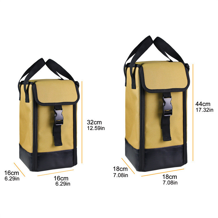 Camp Gas Lantern Storage Bag Flat Gas Tank Protective Cover Outdoor Camping Air Gas Tank Carrying Bag