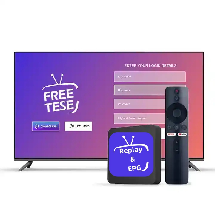 Hot Sale World IPTV For Latin Brasil Spain Portugal Europe Mensal Anual Offer Free Test IPTV Panel Reseller Buy Android TV Box