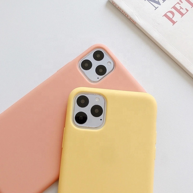 2023 Wholesale Price Super-Thin TPU  Colorful Mobile Phone Case for iPhone 11/12/13/Mini /14/15 Pro Max Phone Cases