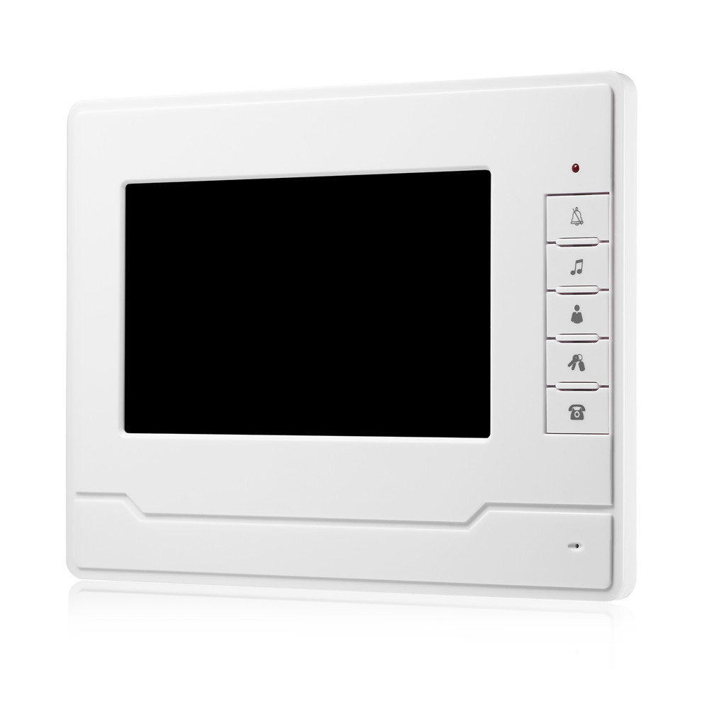 Video Intercom Door Entry System Wired 7inch LCD Monitor Video Door Phone Door Intercom