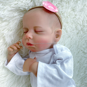 LouLou Newborn Baby Lifelike Real Soft Touch High Quality t Reborn Doll With Hand-Drawing Hair