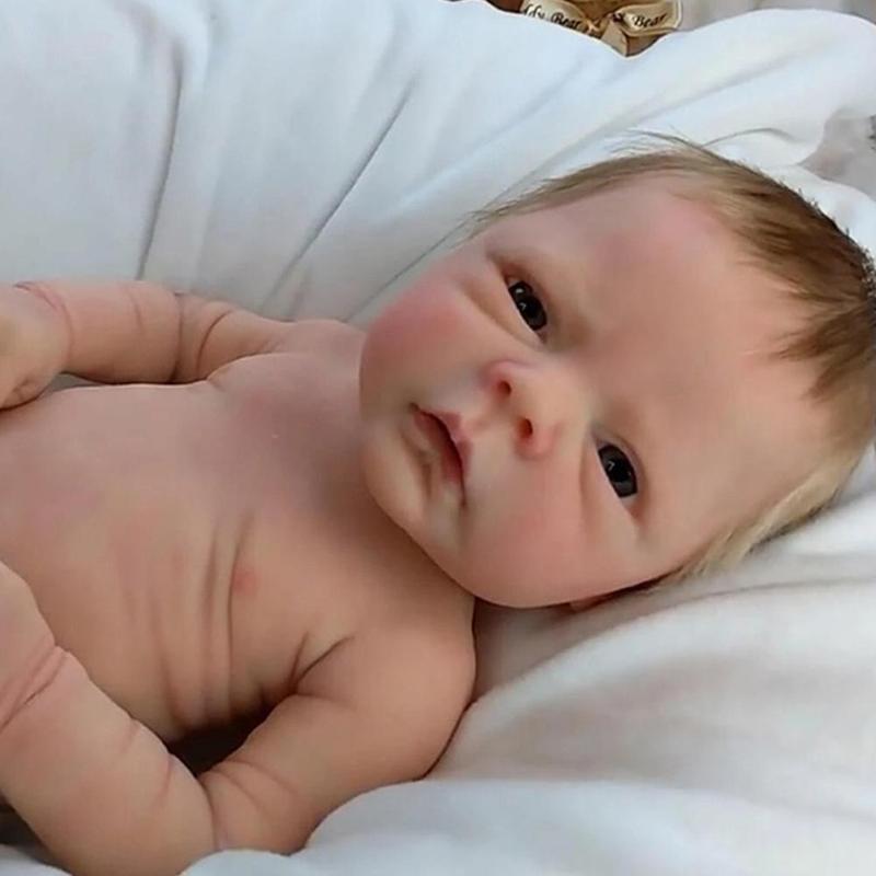 Wholesale New design Cheap alive Lifelike Full Body Silicone Doll 18 inch Vinyl Newborn Bebe Reborn Silicone Doll Babyfor Kids