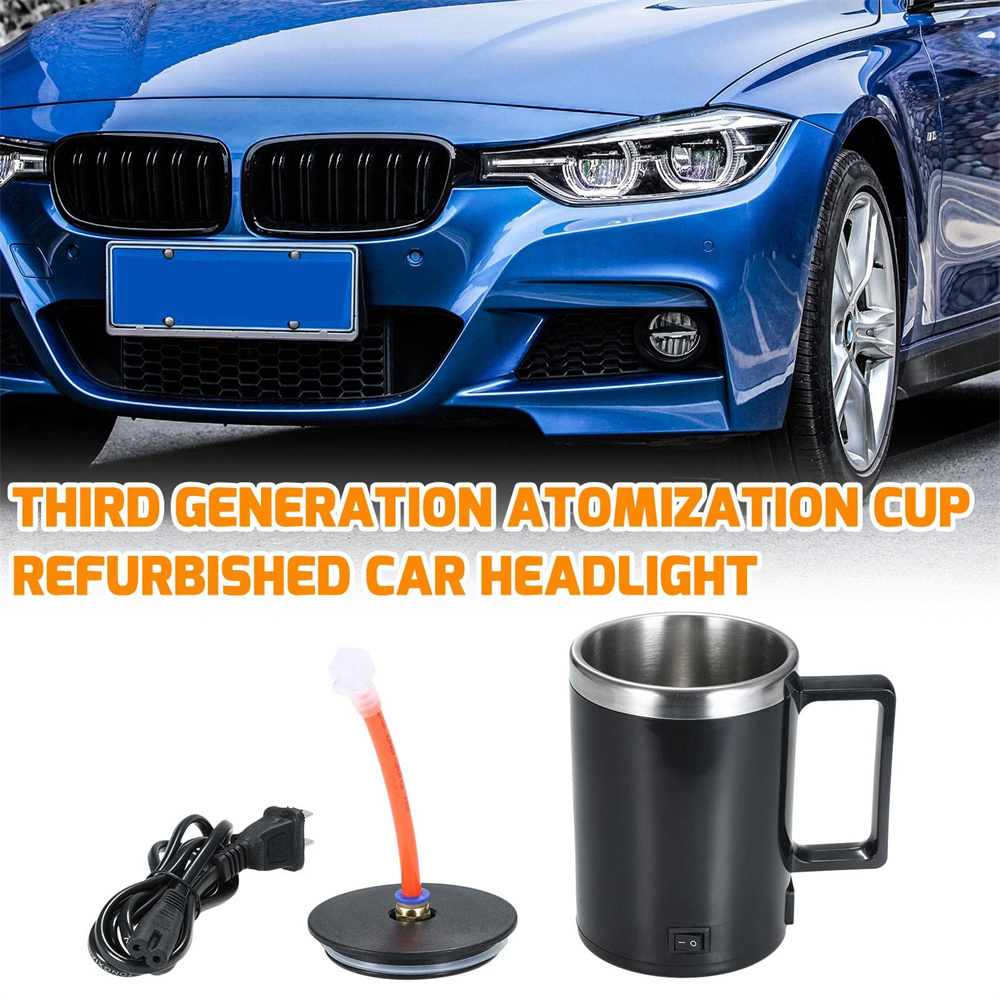 Car Refurbished Headlight Heating Cup Car Headlight Refurbishment Coating Evaporation Atomizing Cup