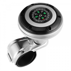 360 Rotation Compass Vehicle Power Handle Spinner Steering Wheel Booster Ball Steering Wheel Spinner Knob