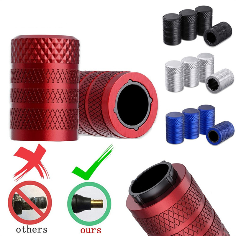 Cars Trucks Motorcycles Bikes Universal Stem Covers Aluminum Tire Valve Stem Caps