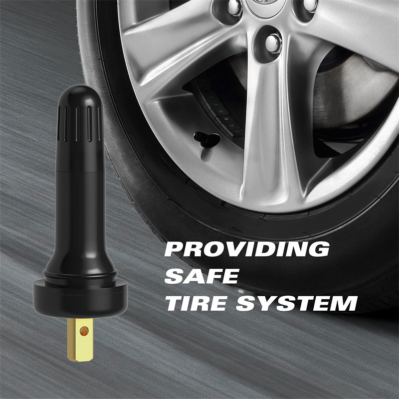 Explosion Proof Tubeless Valve Stems TPMS 20008 Rubber Snap-in Tire Valve Stem