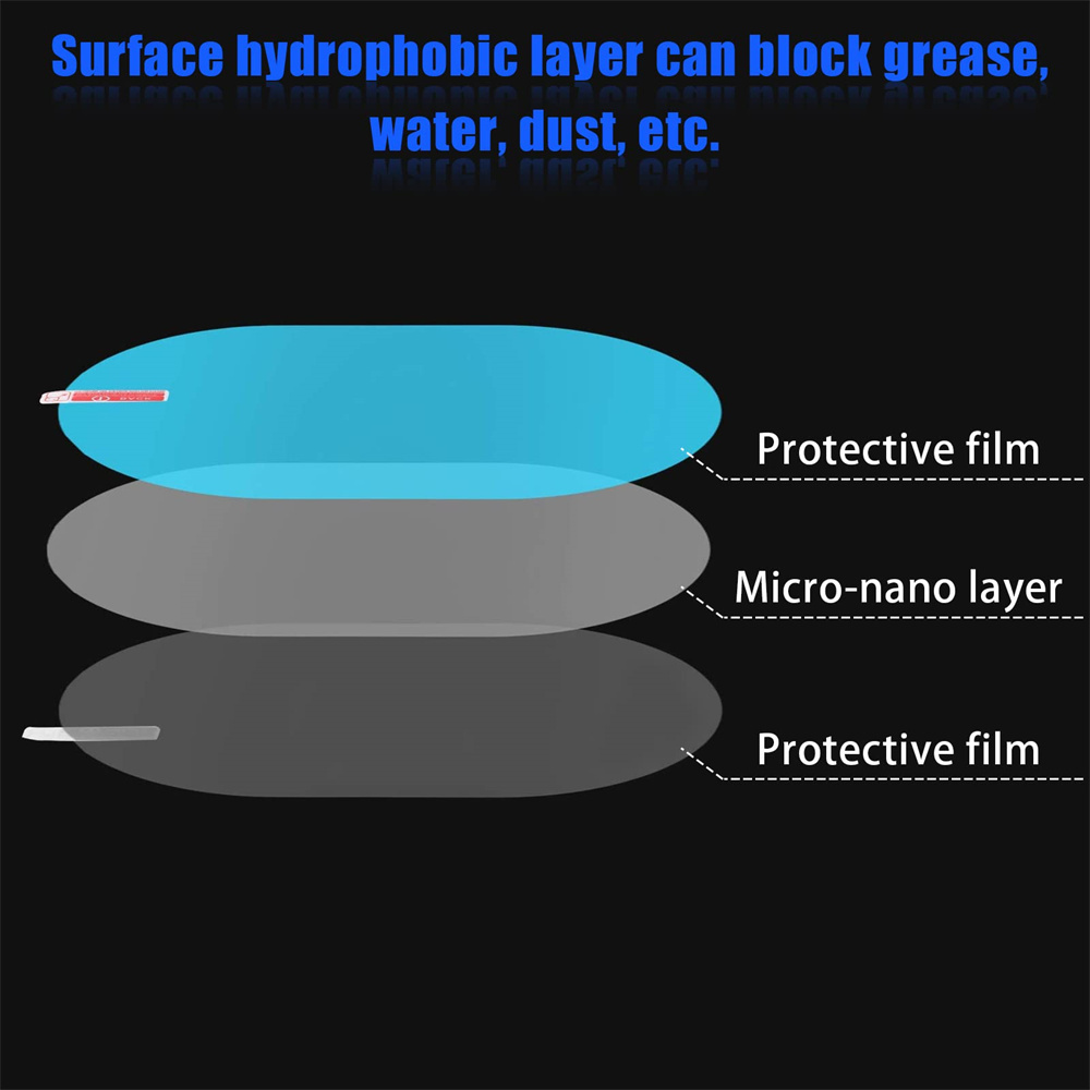 Nano Coating Anti Fog Nano Coating Car Film Rainproof Waterproof Car Rearview Mirror Film