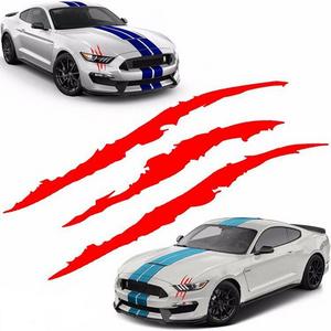 Car Decals,  Waterproof Decoration Headlight Decal Claw Mark Stickers For Cars//