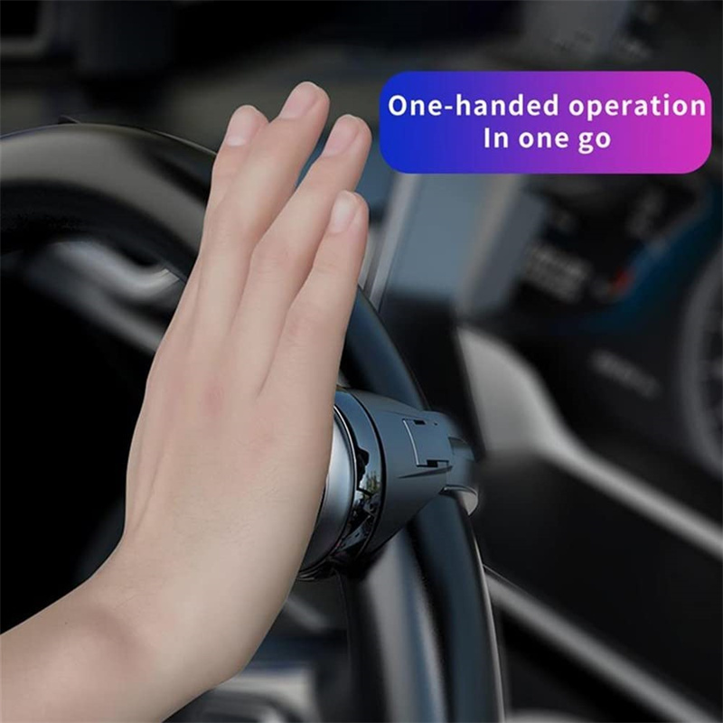 360 Rotation Compass Vehicle Power Handle Spinner Steering Wheel Booster Ball Steering Wheel Spinner Knob