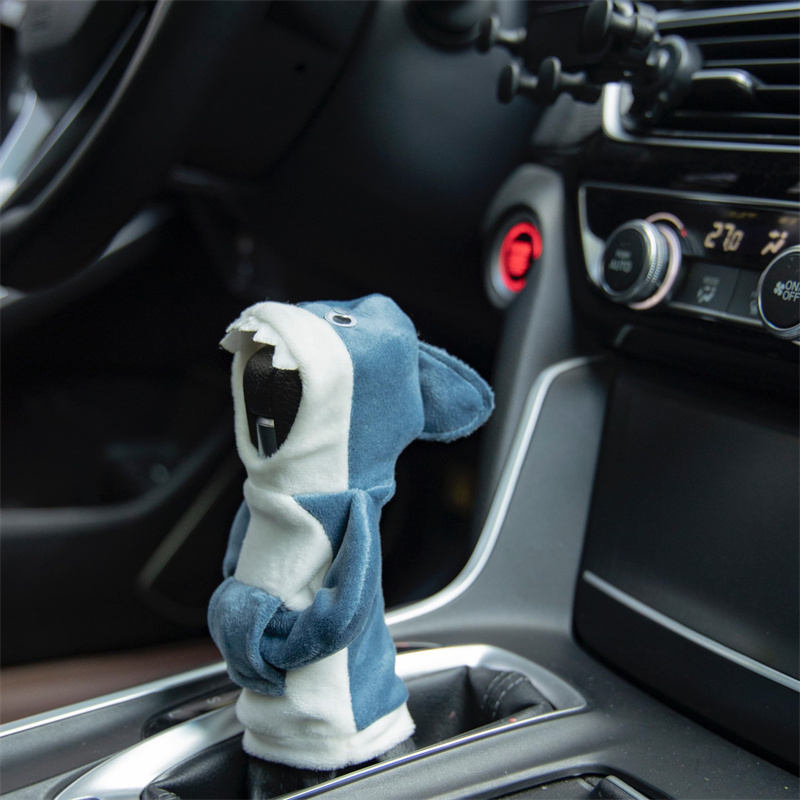 Wholesale Interior Accessories Various Styles Shift Knobs Fashionable Shirt Trim Hoodie Mini Car Gear Shift Cover