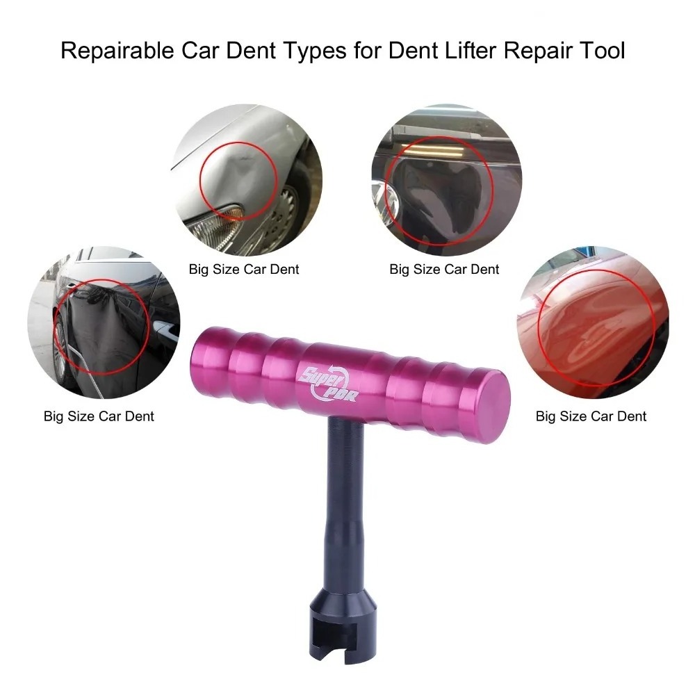 Dent Removal Mini Grip Glue Puller T-Handle Dent Puller PDR Paintless Dent Repair Tool