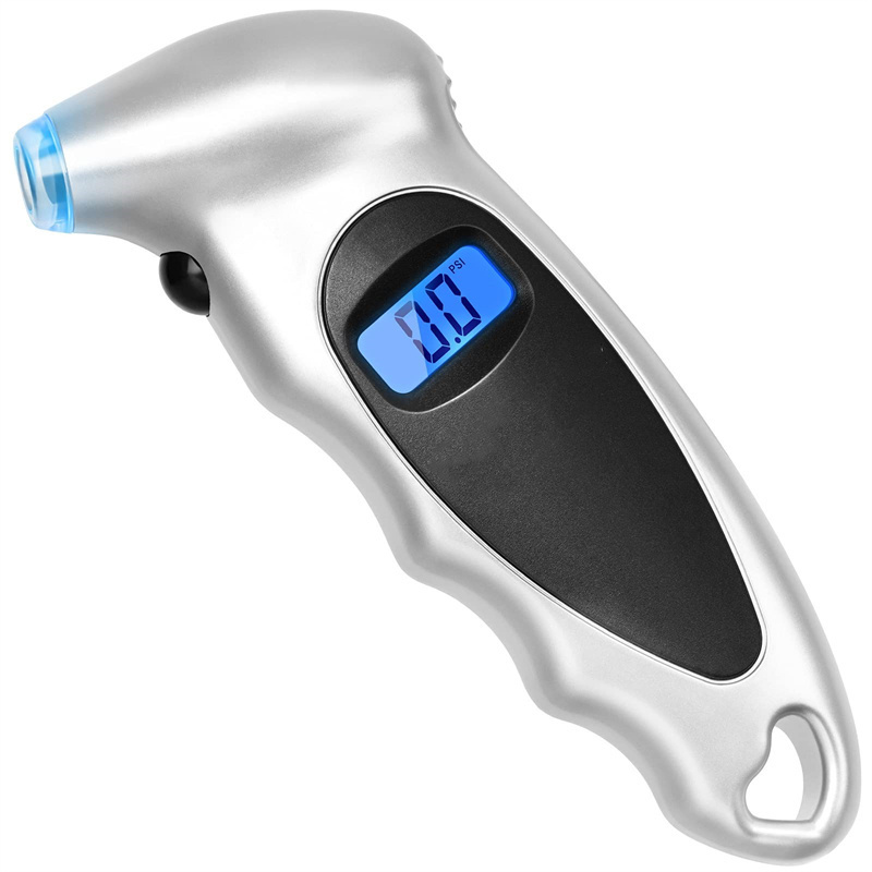 4 Settings Backlight LCD Bicycle Truck Car Digital Tire Pressure Gauge