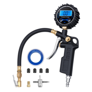 Professional 180psi With Inflator Electronic General Car Digital Tire Pressure Gauge