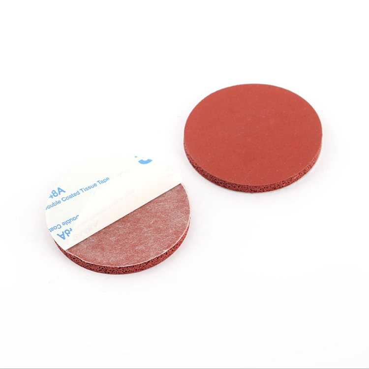 Heat resistant closed cell red flexibility silicone sponge sheet silicone rubber foam sheet manufacturer