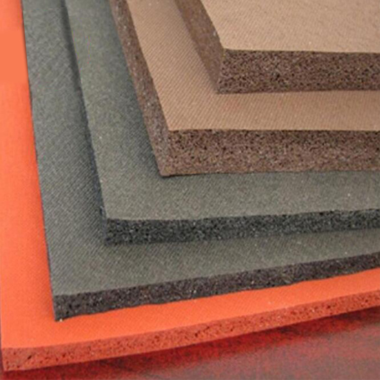 Customized size silicone foam rubber pad for heat press machine, Heat Transfer Machine Foam Sheet