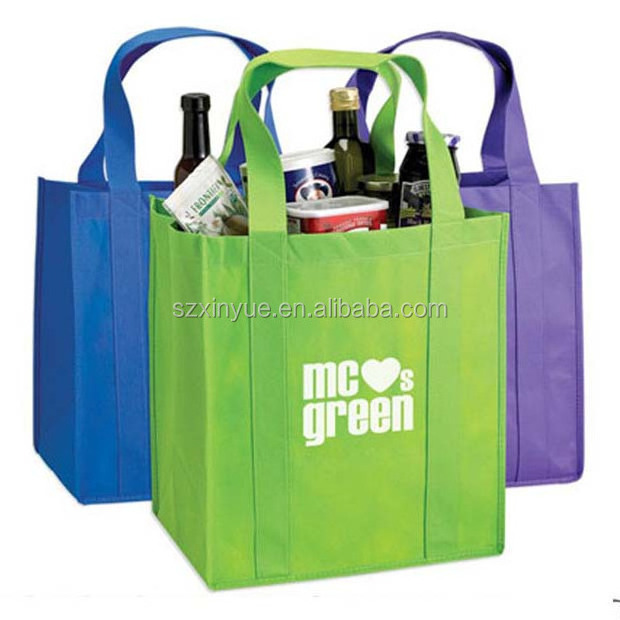 China manufacturer reusable shopping bag custom bags logo cheap shopping non woven bag