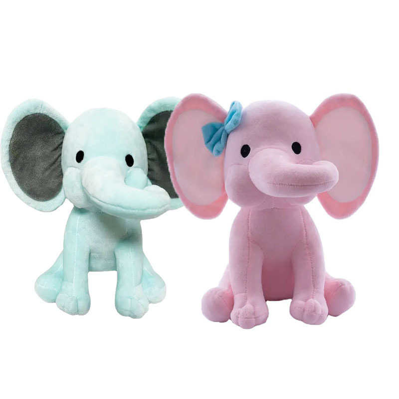 NEW Cute Plush And Stuffed Baby Elephants Toys With Big Ears Colorful Soft Toy Plush Elephant