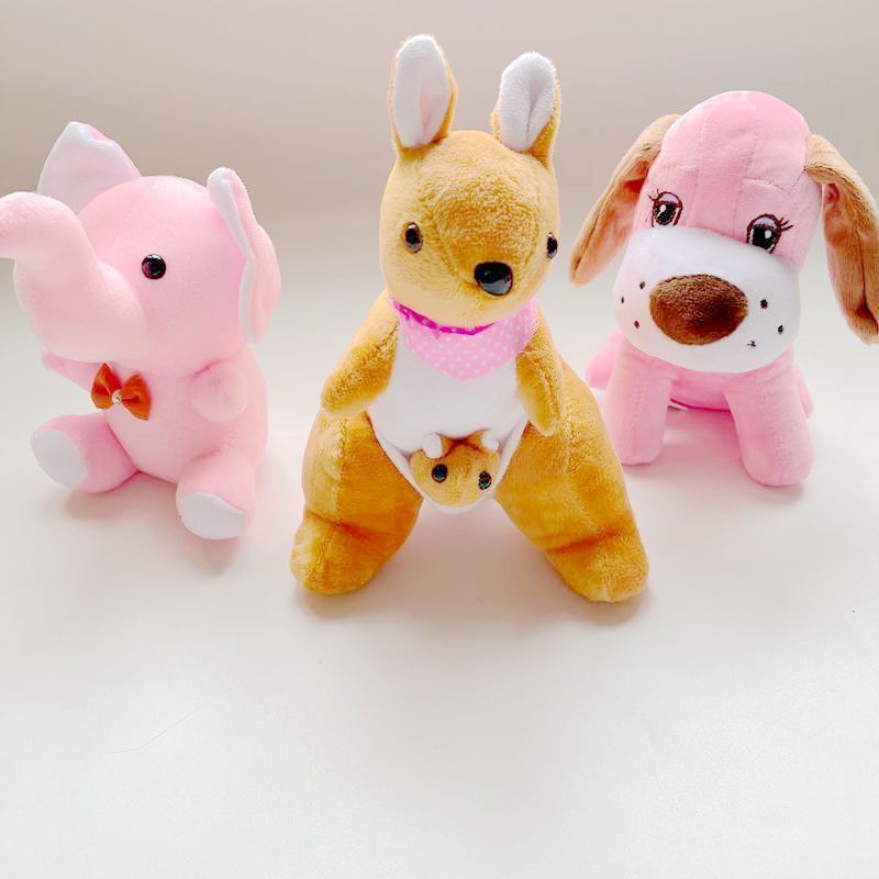 Factory Cheap Promotion crane machine 16-20cm Mix Plush Toys vending claw machine doll Printing skin Animal Stuffed Plush Toy