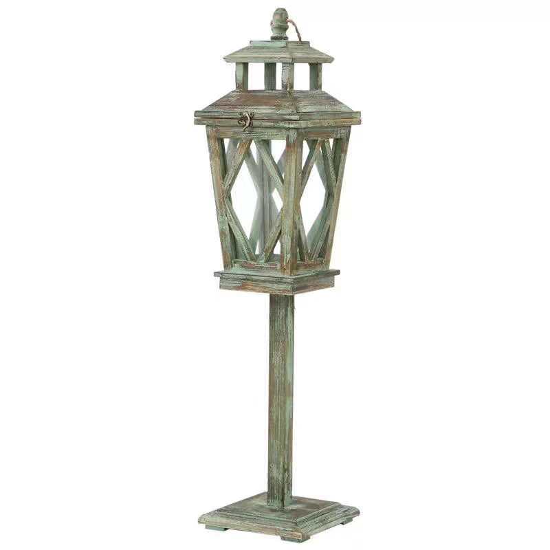 Rustic  Tea Light  Decorative Lantern Wind Lamp Scented Candle Holders