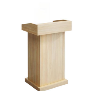 High Quality Church Pulpit Rostrum Speech Lectern Church Podium Stands Wood OEM Modern Rectangle Commercial Furniture Solid Wood