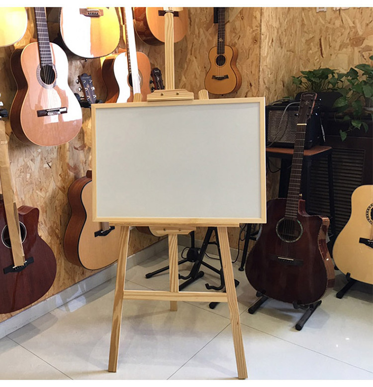 Frame Magnetic Erasable Stand Whiteboard White Blackboard OEM Wooden Customized Wood Mobile Whiteboard Whiteboard for Classroom