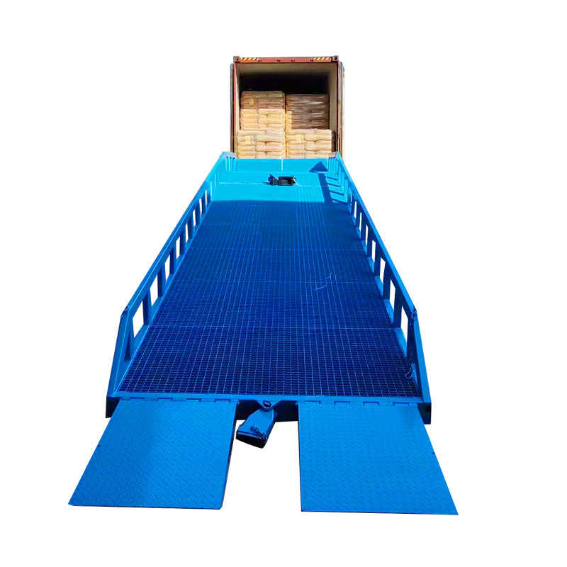 mobile dock ramp Manual adjustable load dock ramp leveler for container truck movable dock leveler mobile yard ramps