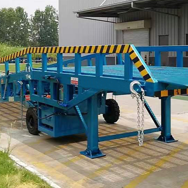 mobile dock ramp Manual adjustable load dock ramp leveler for container truck movable dock leveler mobile yard ramps