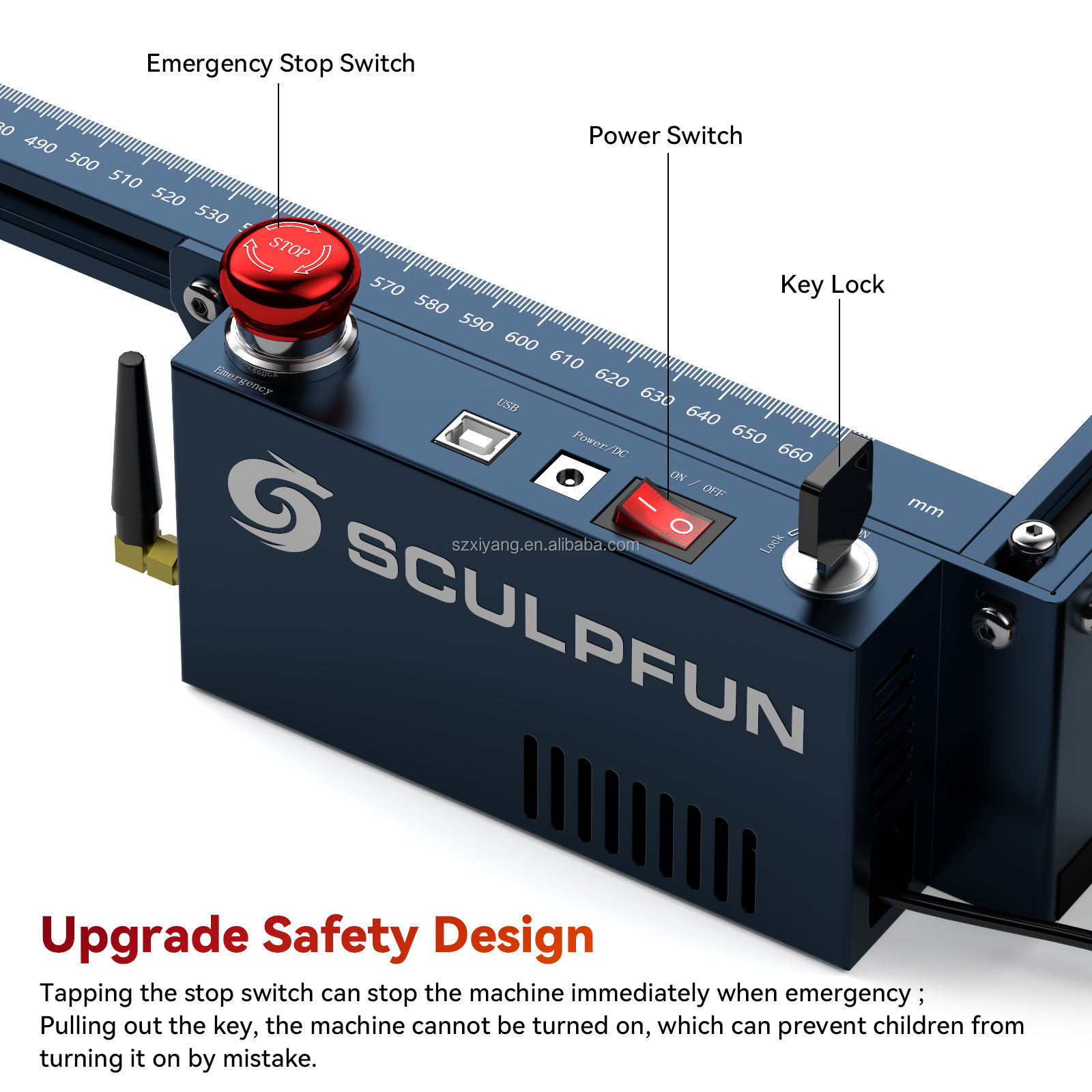 SCULPFUN S30 Ultra 33W Wood Laser Cutter and Engraver CNC Mini Desktop Metal Card Engraving Machine