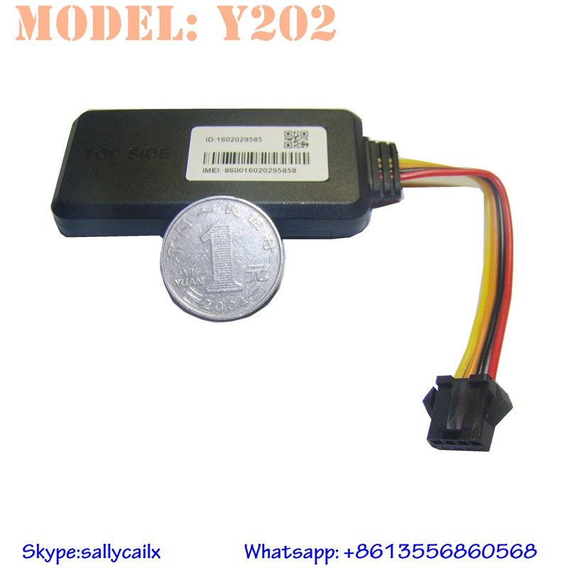 Y202 Manufacture in China gps tracker car vehicle truck with power cut off function