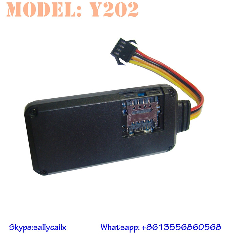 Y202 Manufacture in China gps tracker car vehicle truck with power cut off function