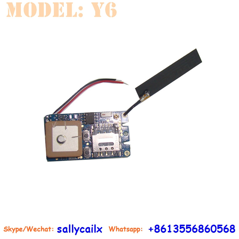 nano sim card gps chip module pcba board dog collar with gps with WIFI BT4.0 Y6 gps tracker mini a8