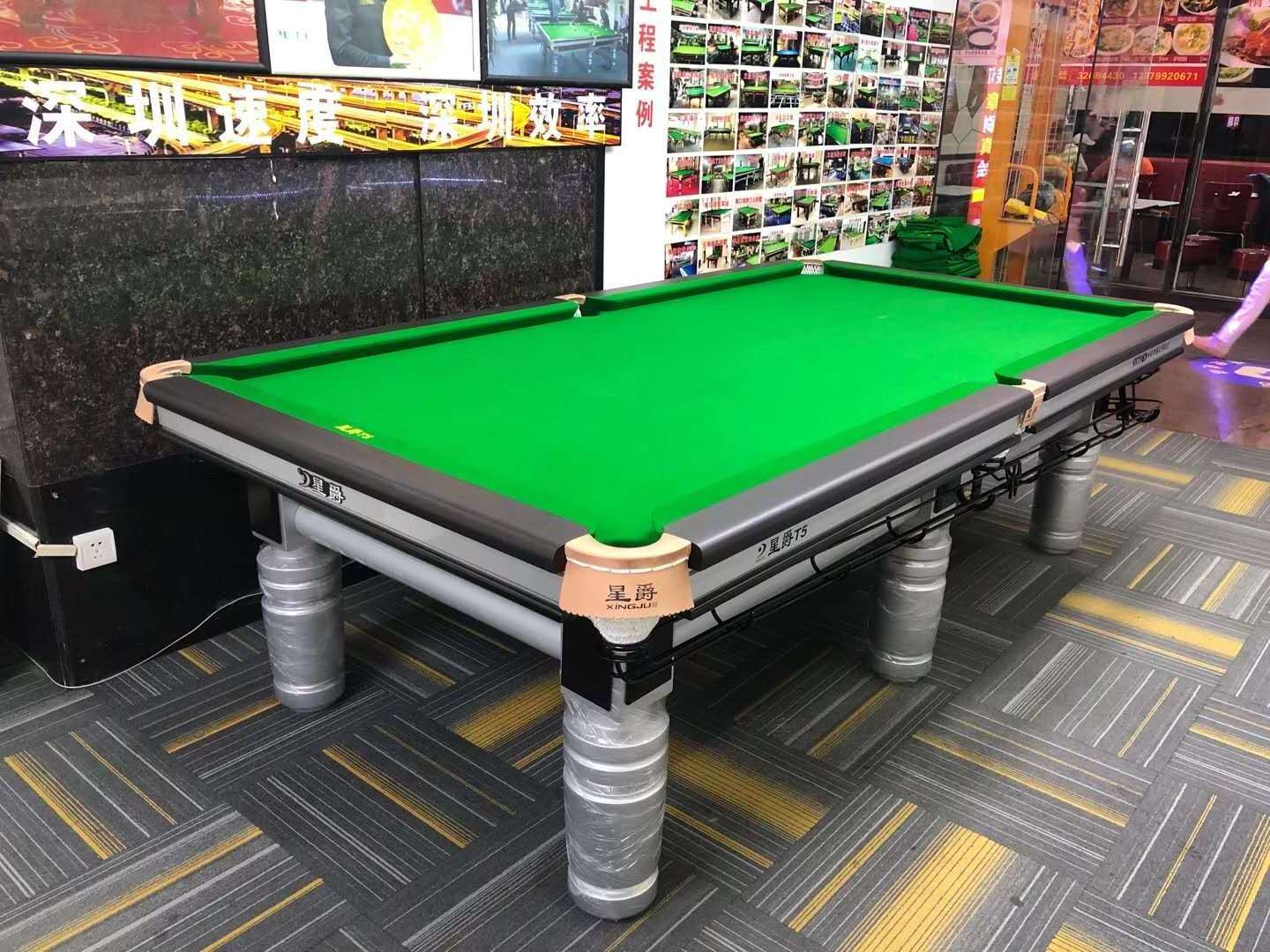 Natural Stone Slate Chinese 8 Eight Ball Pool Table