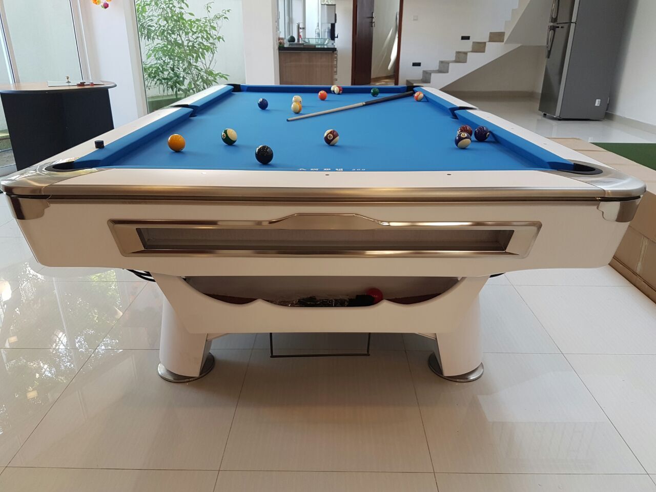 Nature Marble Slate Pool Tables 9ft American Pool Table