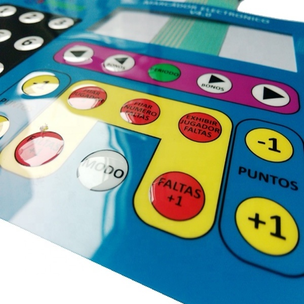 Digital PCB membrane switch ,Graphic Overlay, Membrane Keyboard