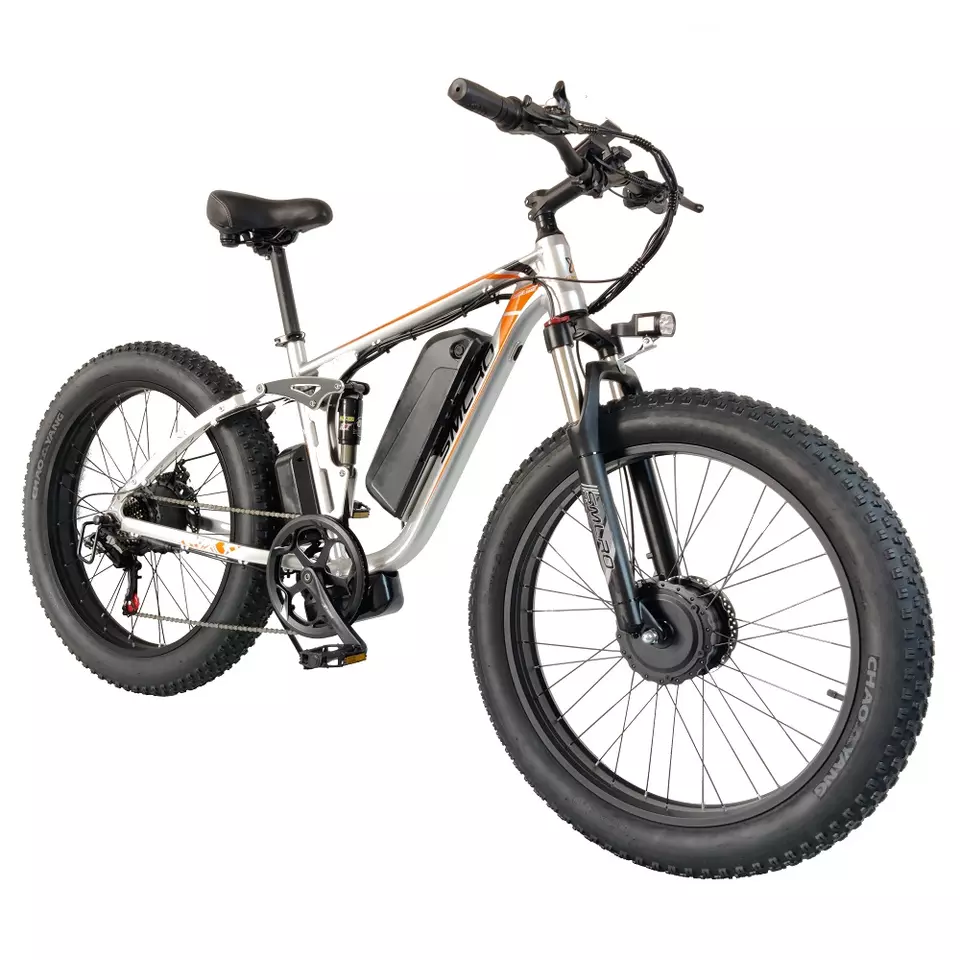 Clearance Price 2000w Full Suspension Electric Ebike 48V 22.4 Ah Lithium Battery Ebike 26inch Fat Tire Bicycle for Adult