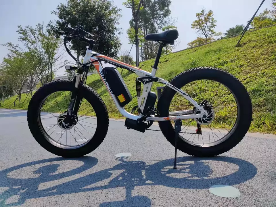 Clearance Price 2000w Full Suspension Electric Ebike 48V 22.4 Ah Lithium Battery Ebike 26inch Fat Tire Bicycle for Adult