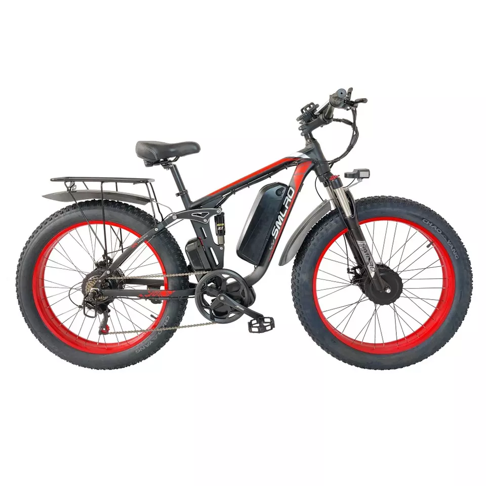 Clearance Price 2000w Full Suspension Electric Ebike 48V 22.4 Ah Lithium Battery Ebike 26inch Fat Tire Bicycle for Adult