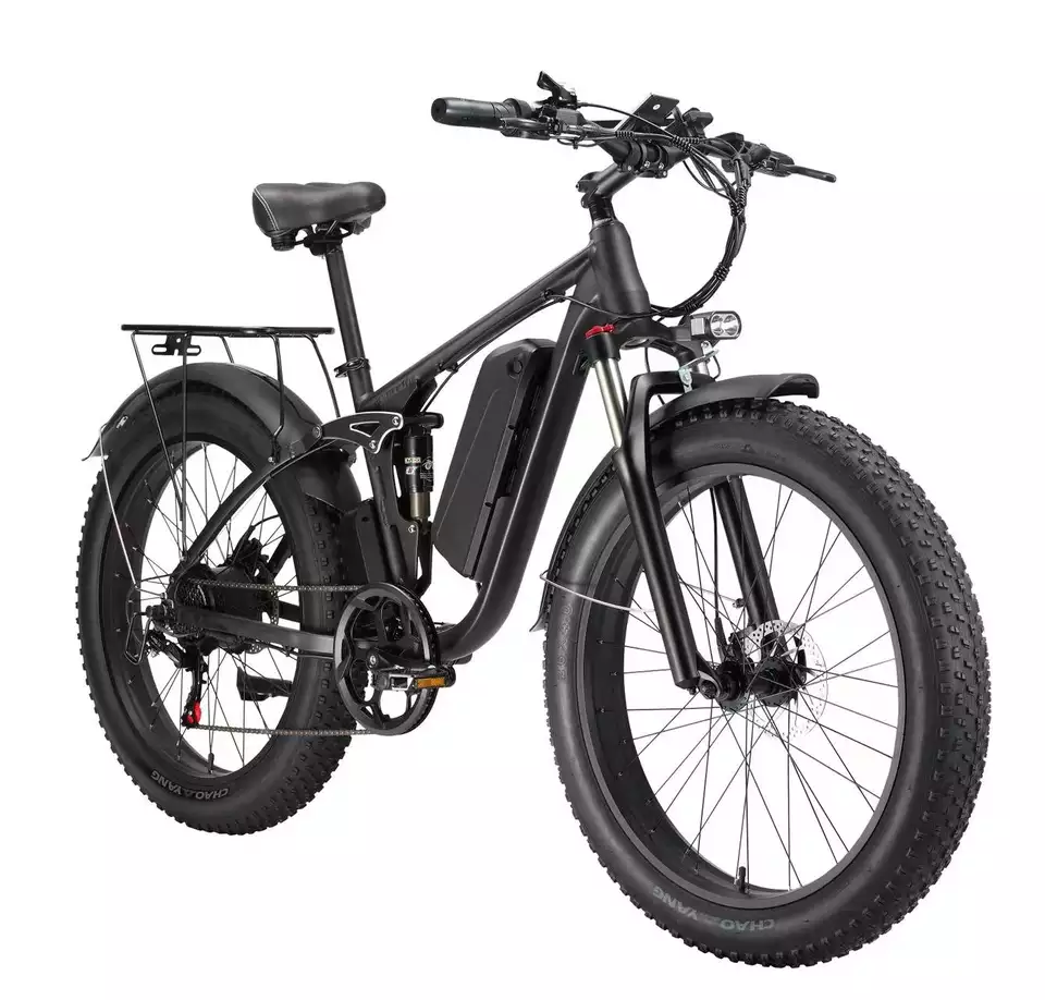 Clearance Price 2000w Full Suspension Electric Ebike 48V 22.4 Ah Lithium Battery Ebike 26inch Fat Tire Bicycle for Adult