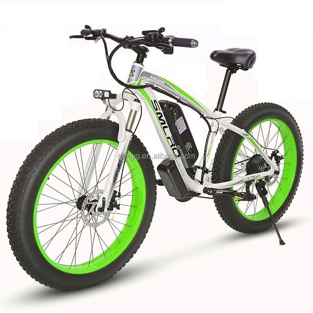 Factory Price 1000W Motor 48v 13Ah XDC600 Fat Tire Electric Bike 26 inch 27 Speed Snow Bike Bicycle E bike