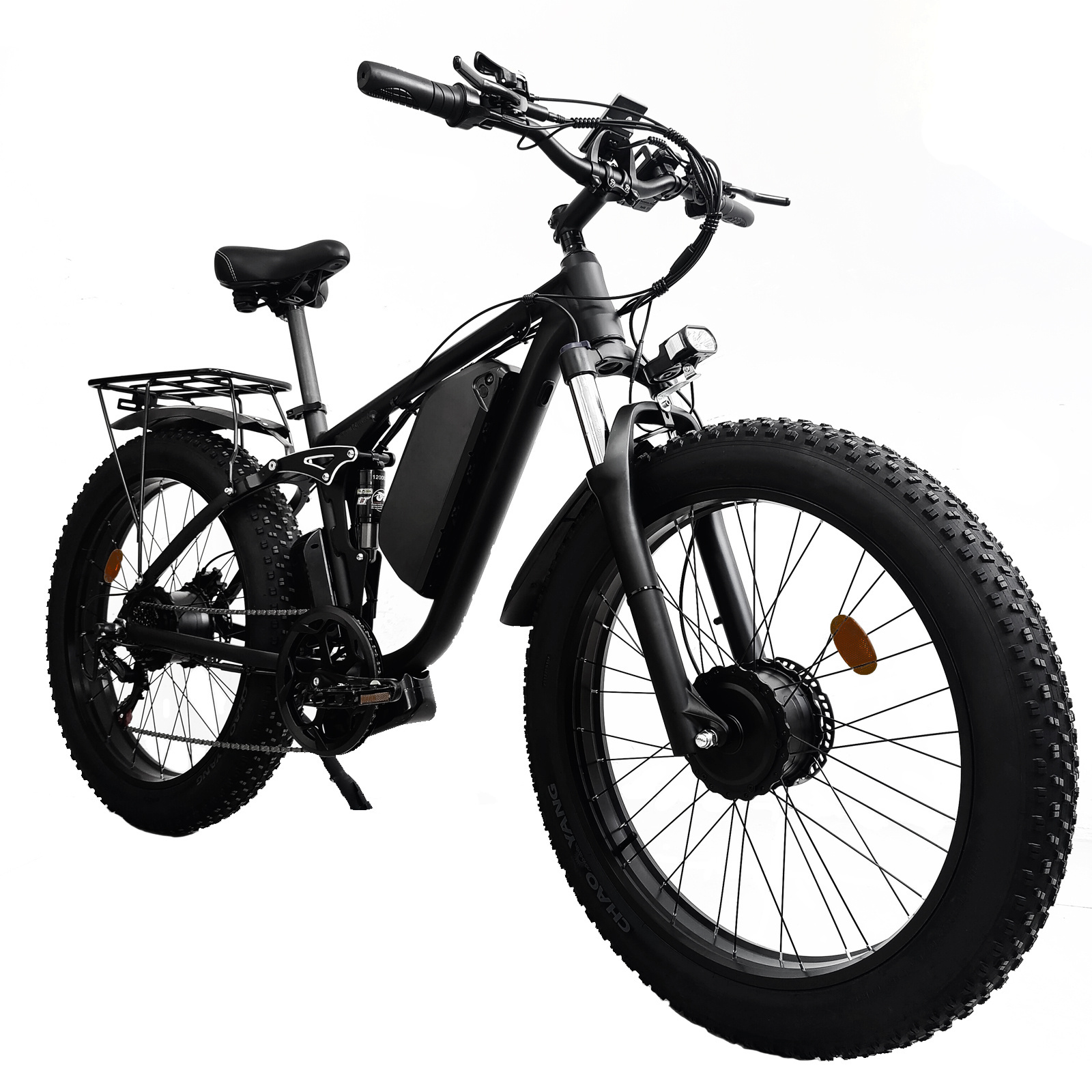 US Wholesale Electric Bike Smlro V3 48V 2000W 16AH  22.4AH Dual Motor E-bike 26 inch Fat Tire Adult Ebike MTB