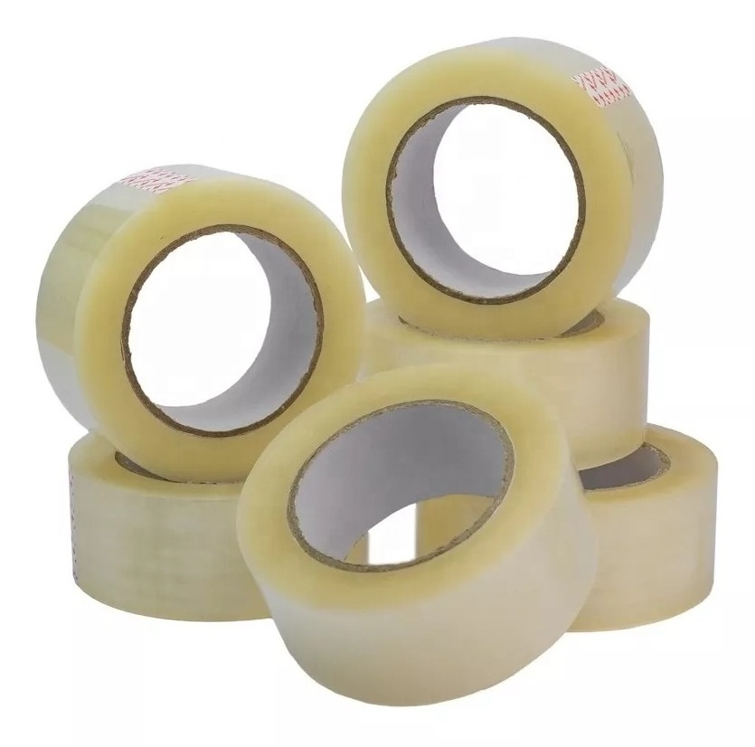 Clear Acrylic water based glue Adhesive and Pressure Sensitive Adhesive Type BOPP Adhesive Tape Jumbo Roll