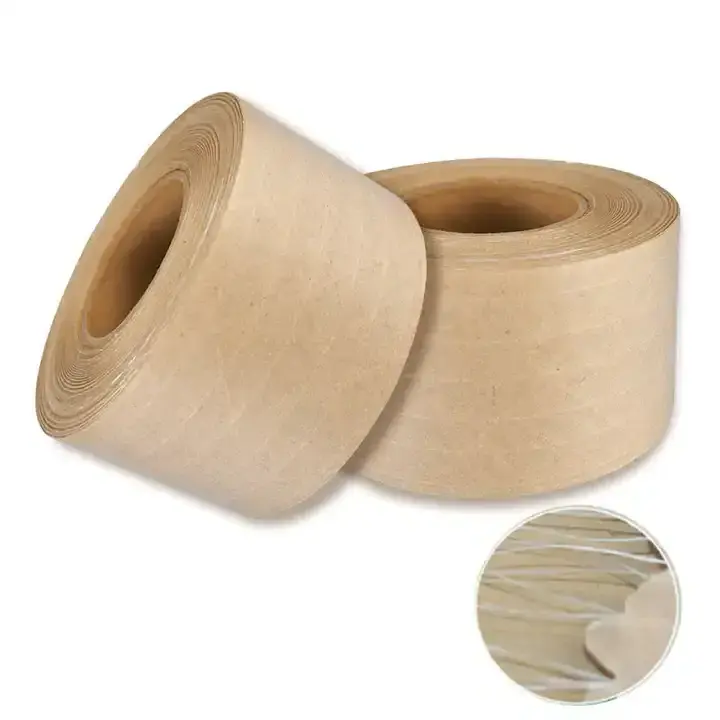 Kraft brown money banding paper tape 30mm width for packing money banknotes