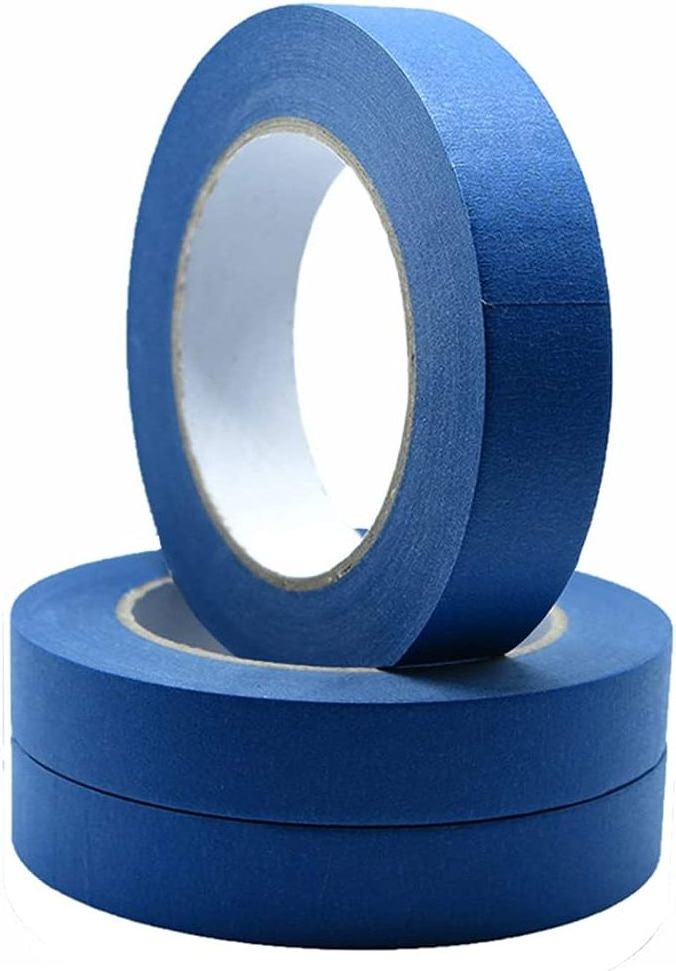 6 Rolls Blue Painters Tape 0.94in 55 Yards Blue Masking Tape